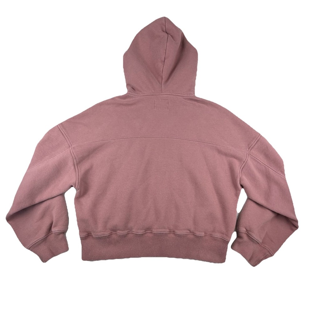 Abercrombie and Fitch Soft A&F Sunday Half-zip Hoodie Pinkish Women's Size M - Picture 3 of 14